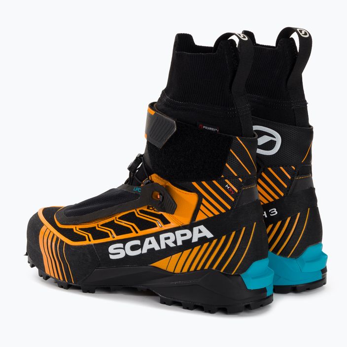 Взуття трекінгове чоловіче SCARPA Ribelle Tech 3 HD чорно-помаранчеве71074 3