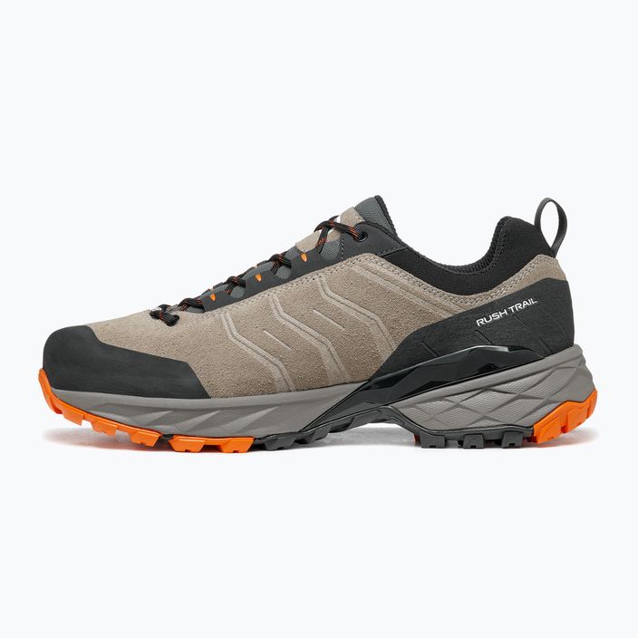 Взуття трекінгове чоловіче SCARPA Rush Trail GTX taupe/mango 12