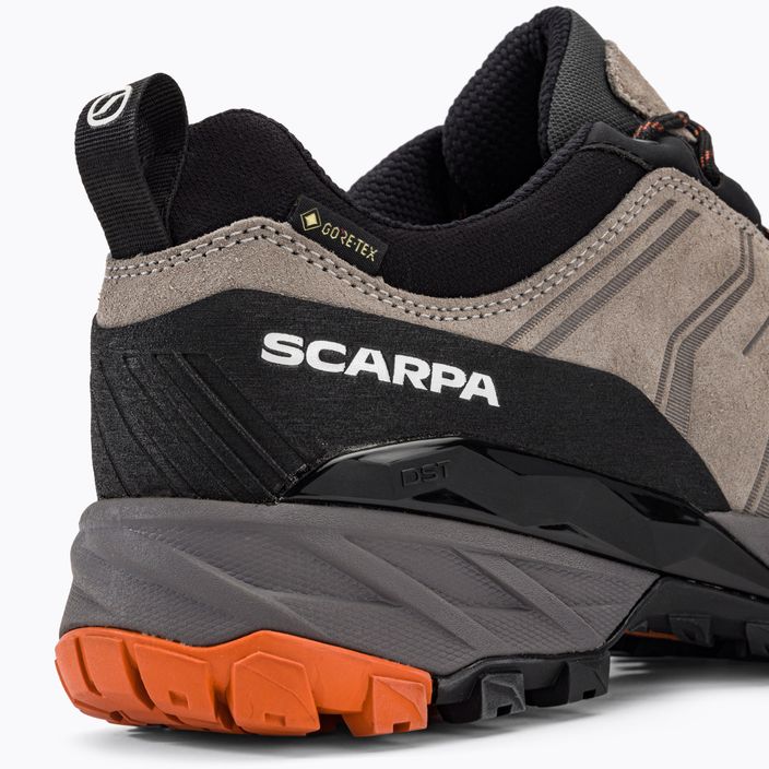 Взуття трекінгове чоловіче SCARPA Rush Trail GTX taupe/mango 9