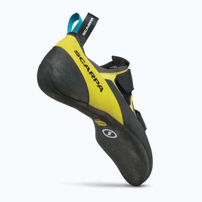 SCARPA Spot акула/жовтий альпіністський черевик 11