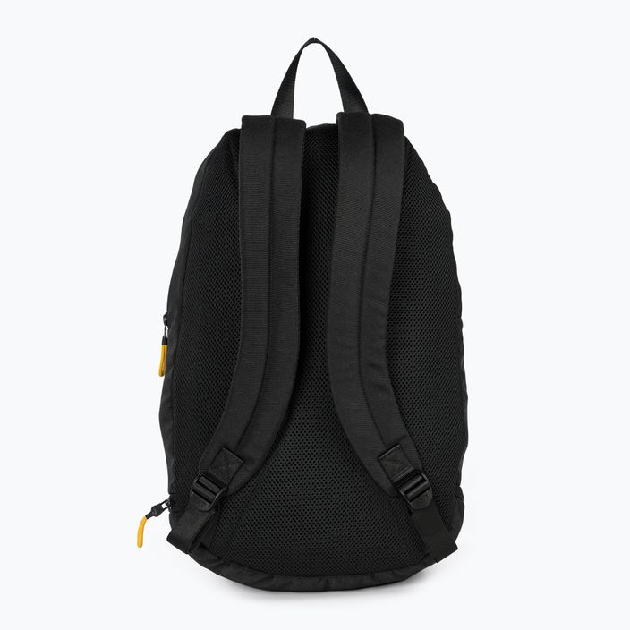 Чоловічий рюкзак EA7 Emporio Armani Train Logo Tape Backpack 25 л чорний/джалло 3