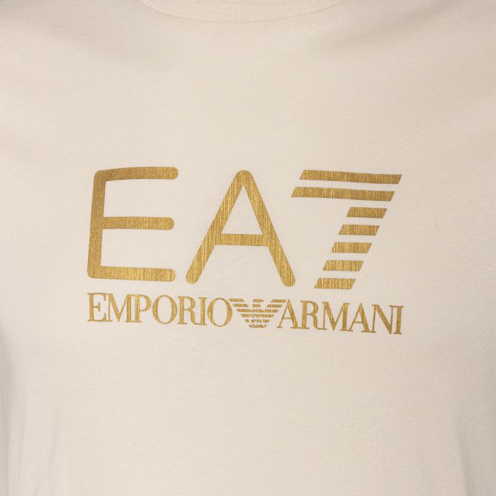 Чоловіча футболка EA7 Emporio Armani Train Gold Label Tee Pima Big Logo на дощовий день 3