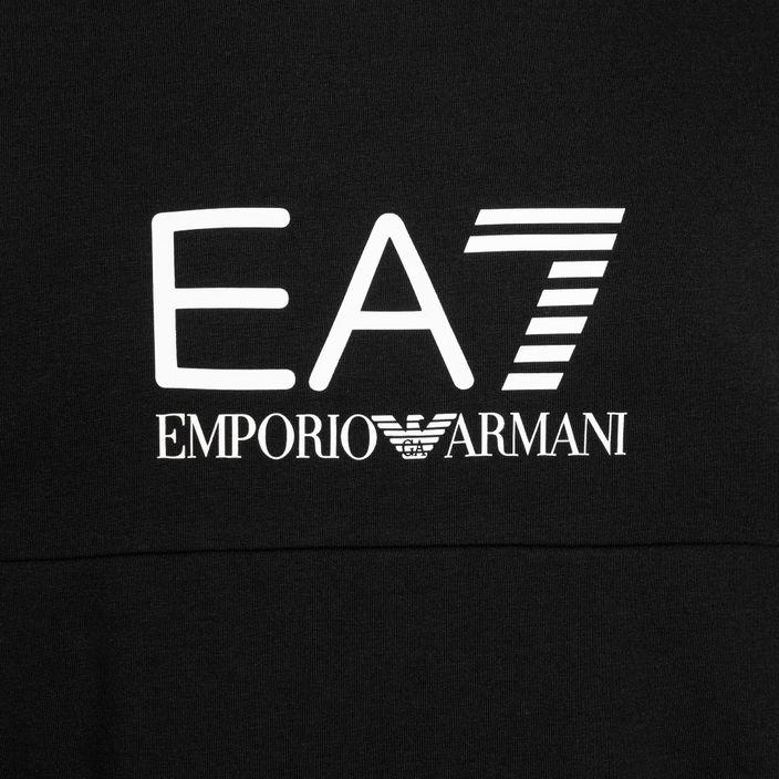 Чоловічий світшот EA7 Emporio Armani Train Summer Block чорний 3