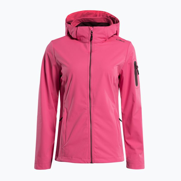 Куртка софтшел жіноча CMP рожева 39A5016/B351