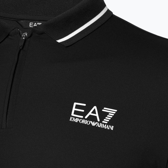 Футболка чоловіча EA7 Emporio Armani Golf Pro поло black 3