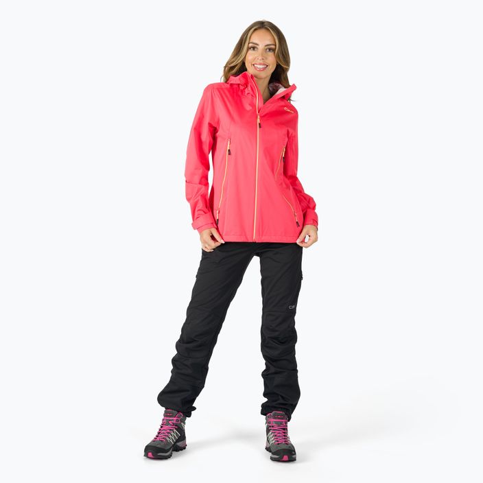 Куртка дощовик жіноча CMP рожева 32Z5066/C708 2