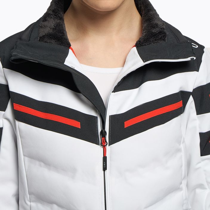 Куртка лижна жіноча CMP 32W0216 чорно-біла 32W0216/A001 6