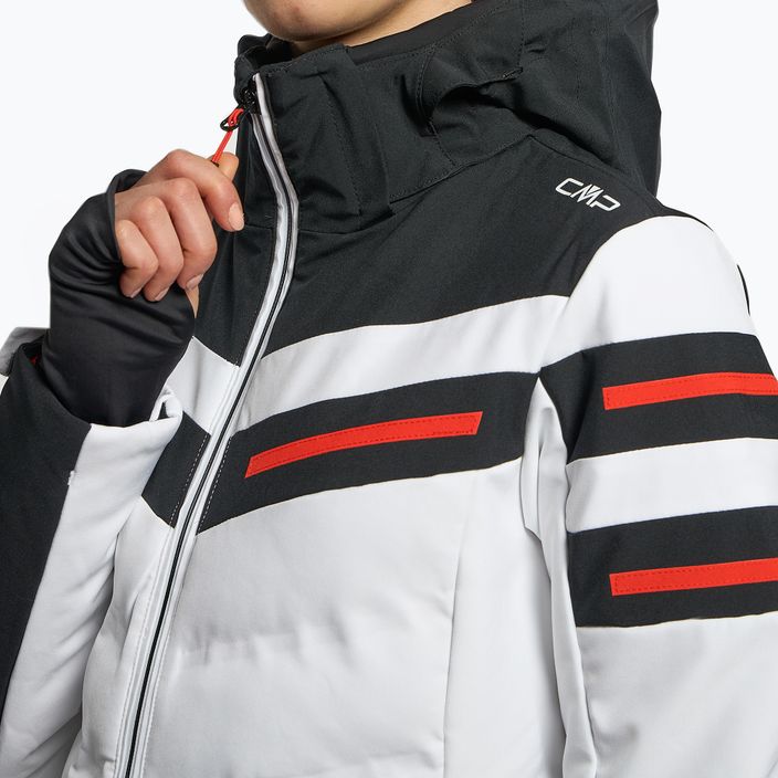 Куртка лижна жіноча CMP 32W0216 чорно-біла 32W0216/A001 7