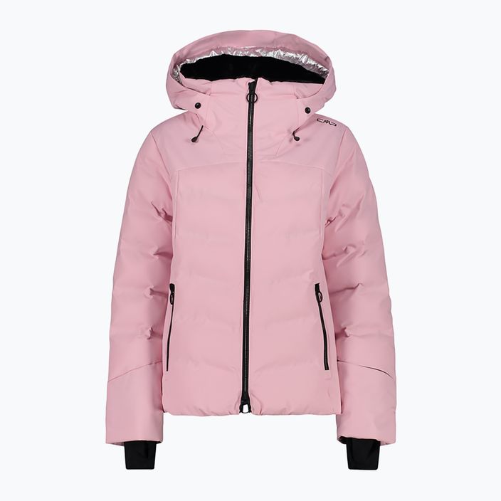 Куртка лижна жіноча CMP Fix Hood рожева 32W0266 10