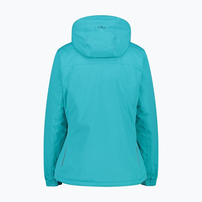 Гібридна куртка жіноча CMP Fix Hood блакитна 31Z1576/E726 4