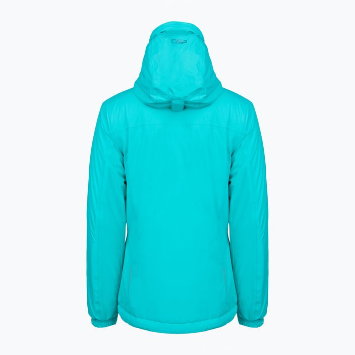 Гібридна куртка жіноча CMP Fix Hood блакитна 31Z1576/E726 2