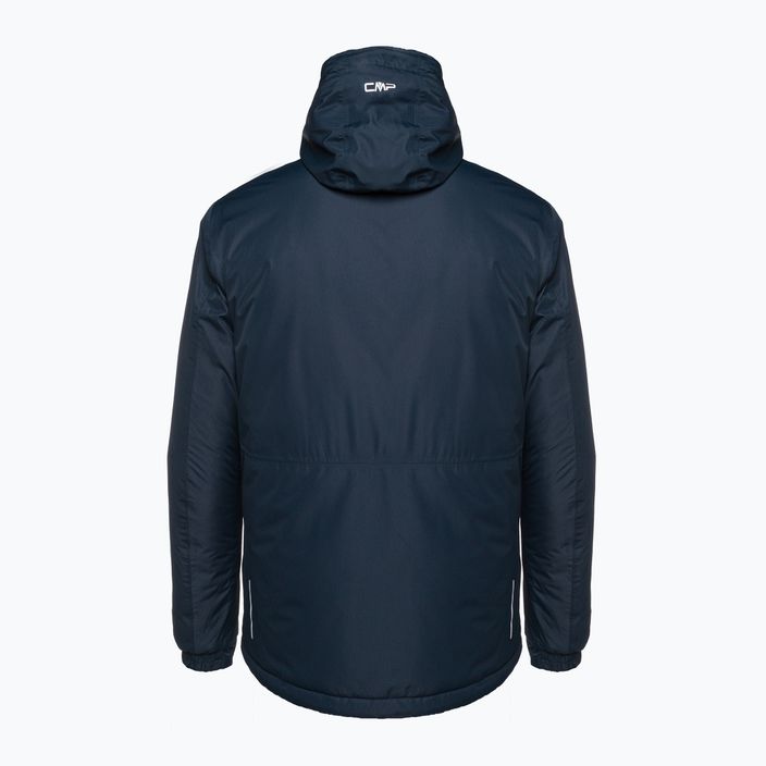 Куртка зимова чоловіча CMP Fix Hood синя 32Z1847/N950 2