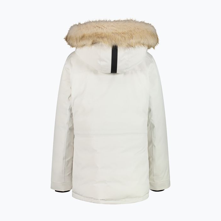 Куртка дощовик жіноча CMP Parka Zip Hood біла 32K3206F 3