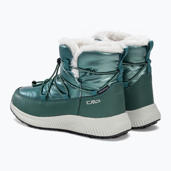 Черевики зимові жіночі CMP Sheratan Snowboots Wp зелені 30Q4576 3