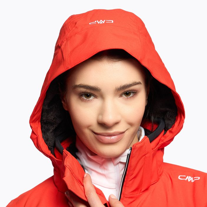 Куртка лижна жіноча CMP помаранчева 31W0146/C827 5