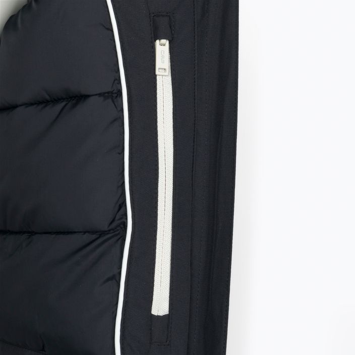 Куртка дощовик жіноча CMP Parka Zip Hood чорна 32K3206F 7