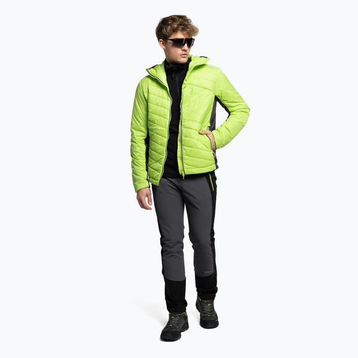 Куртка для скітуру чоловіча CMP зелена 32Z2947 2
