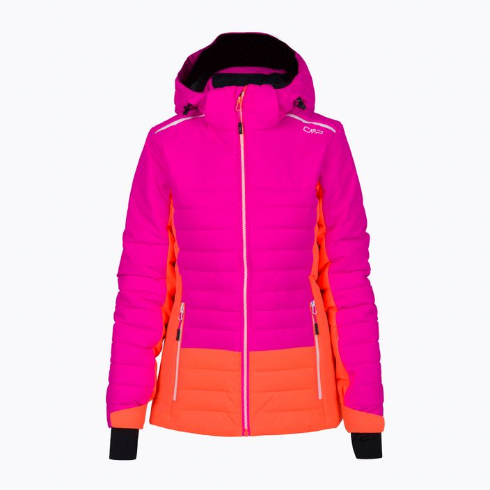 Куртка лижна жіноча CMP рожево-помаранчева 31W0226/H924 11