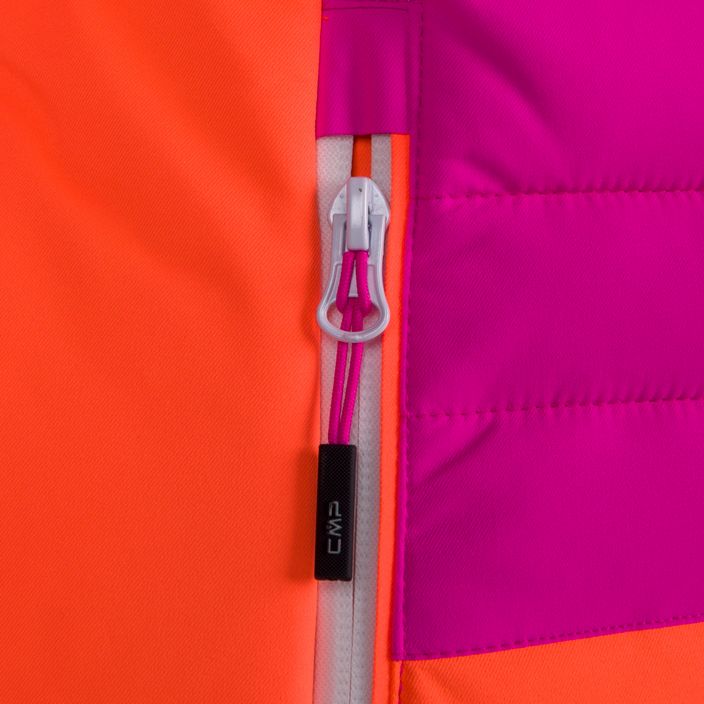 Куртка лижна жіноча CMP рожево-помаранчева 31W0226/H924 13