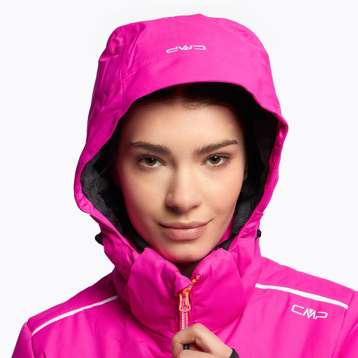 Куртка лижна жіноча CMP рожево-помаранчева 31W0226/H924 5