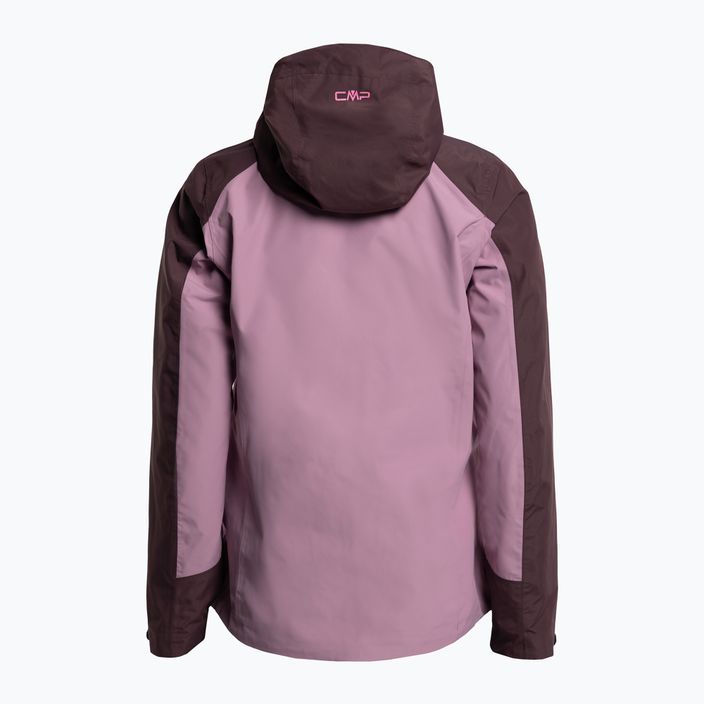 Куртка дощовик жіноча CMP рожева 33Z5016/C602 2