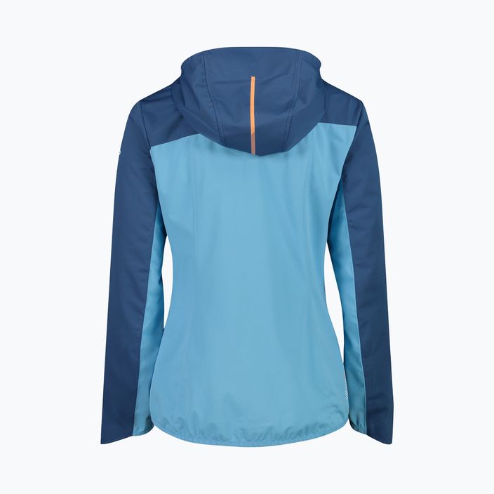 Куртка дощовик жіноча CMP блакитна 33A6046/L312 2