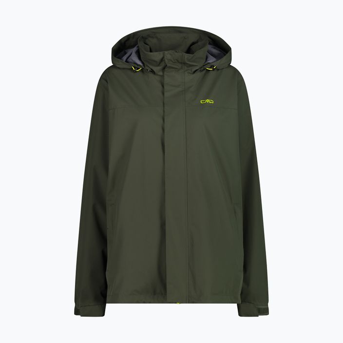 Куртка дощовик чоловіча CMP Snaps зелена 39X7367/E319