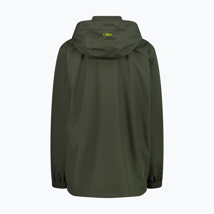 Куртка дощовик чоловіча CMP Snaps зелена 39X7367/E319 2
