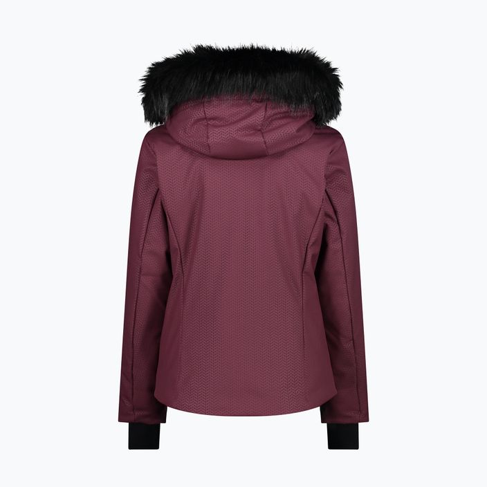 Куртка зимова жіноча CMP бордова 2