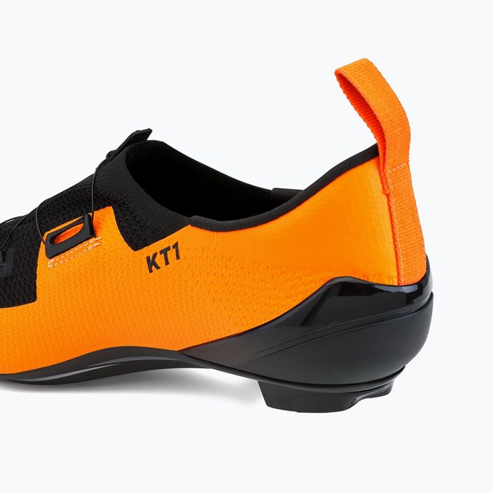 Велотуфлі шосе чоловічі DMT KT1 orange/black 14