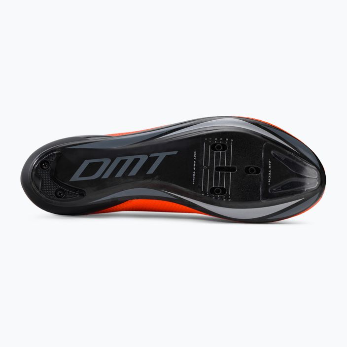 Велотуфлі шосе чоловічі DMT KT1 orange/black 5