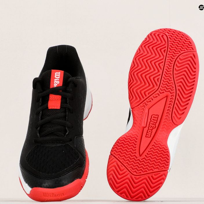 Кросівки для тенісу дитячі Wilson Rush Pro L чорні WRS330100 12