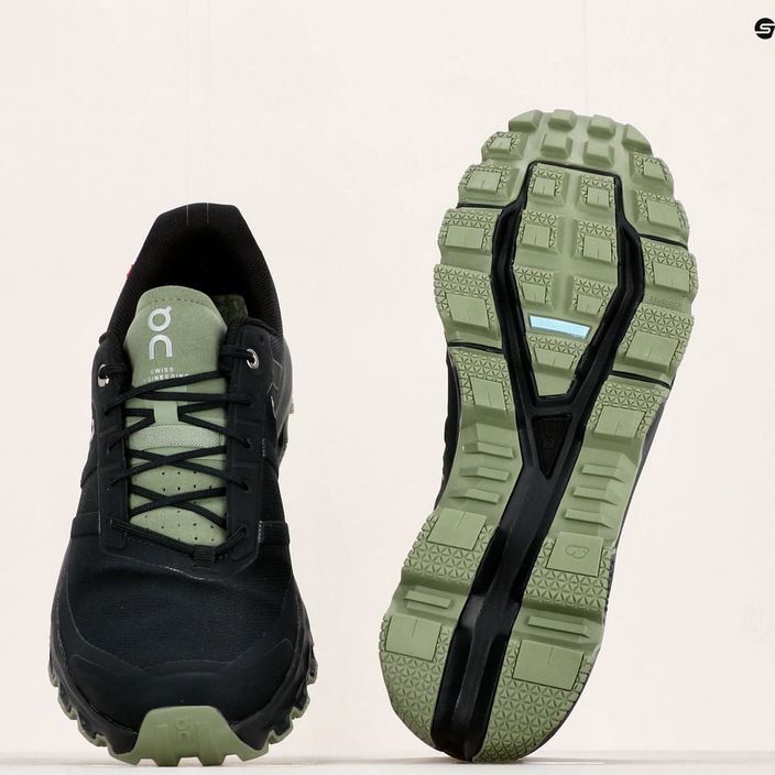 Кросівки для бігу чоловічі On Cloudventure black/reseda 20