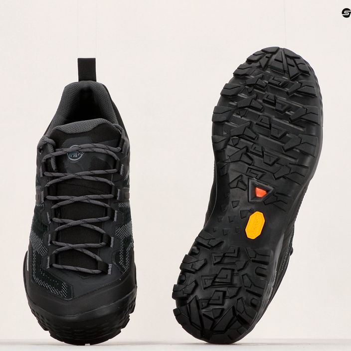 Взуття трекінгове чоловіче Mammut Ducan Low GTX чорне 12