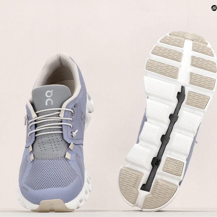 Кросівки для бігу жіночі On Cloud 5 сірі 5998371 13