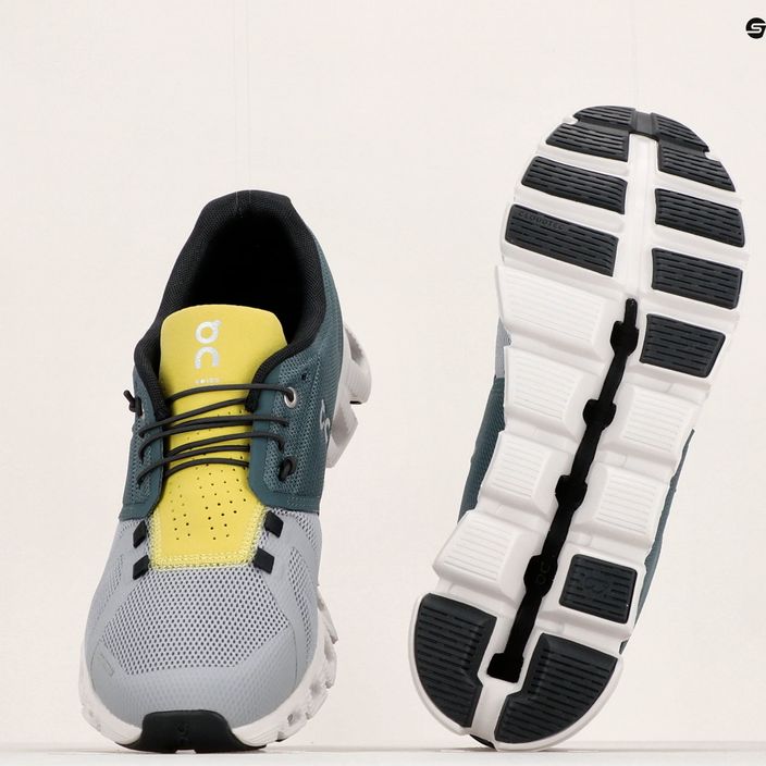 Кросівки для бігу чоловічі On Cloud 5 зелені 5998364 12