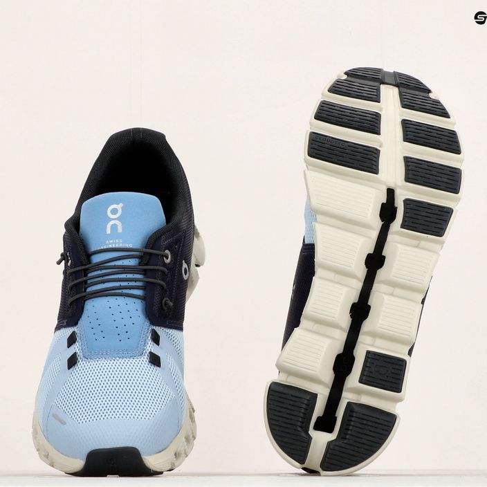 Кросівки для бігу чоловічі On Cloud 5 сині 5998367 12