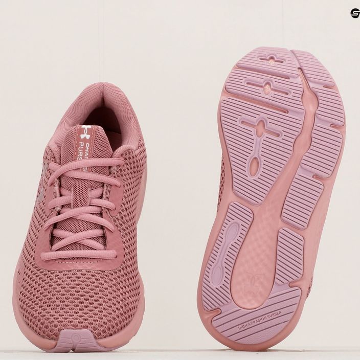 Кросівки для бігу жіночі Under Armour Charged W Pursuit 3 рожеві 3024889 15