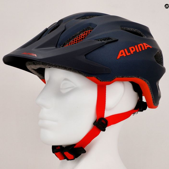 Шолом велосипедний дитячий Alpina Carapax червоний A9702185 9