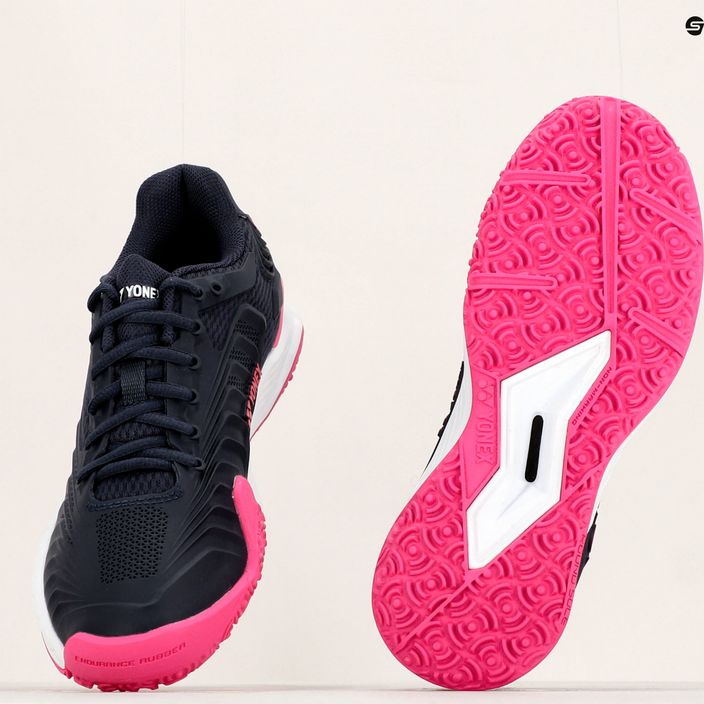 Кросівки для тенісу жіночі YONEX SHT Eclipsion 4 Ladies CL navy/pink 11