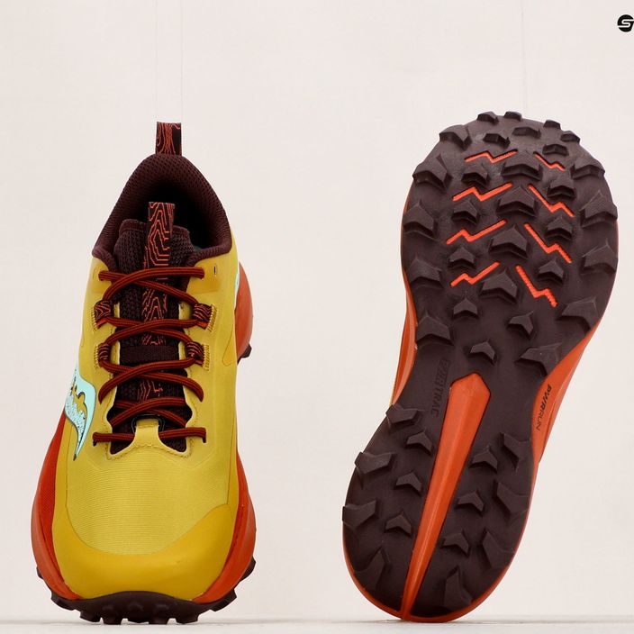 Кросівки для бігу жіночі Saucony Peregrine 13 жовто-помаранчеві S10838-35 18