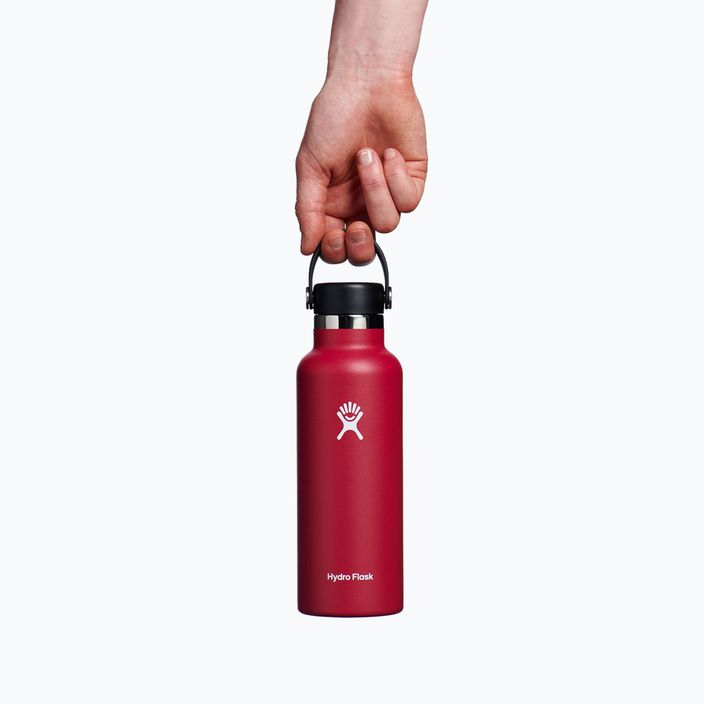 Термопляшка Hydro Flask Standard Flex 530 ml червона S18SX612 4