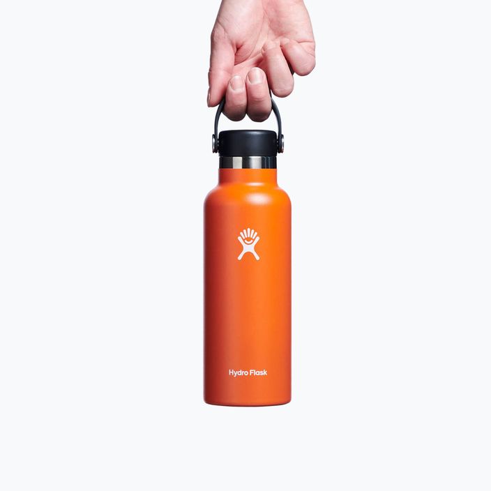 Термопляшка Hydro Flask Standard Flex 530 ml помаранчева S18SX808 4