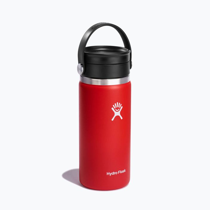 Термопляшка Hydro Flask Wide Flex Sip 470 ml червона W16BCX612 2