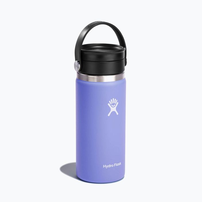 Термопляшка Hydro Flask Wide Flex Sip 470 ml фіолетова W16BCX474 2