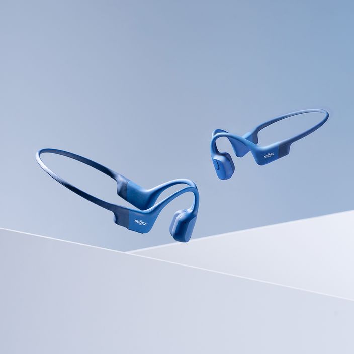 Навушники бездротові Shokz OpenRun Mini блакитні S803MBL 4