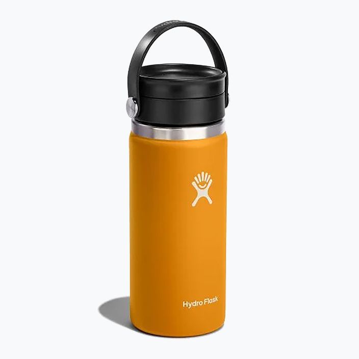 Пляшка термічна Hydro Flask Wide Flex Sip 470 мл fossil 2