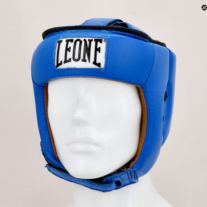 Шолом для боксу LEONE Contest синій CS400 7