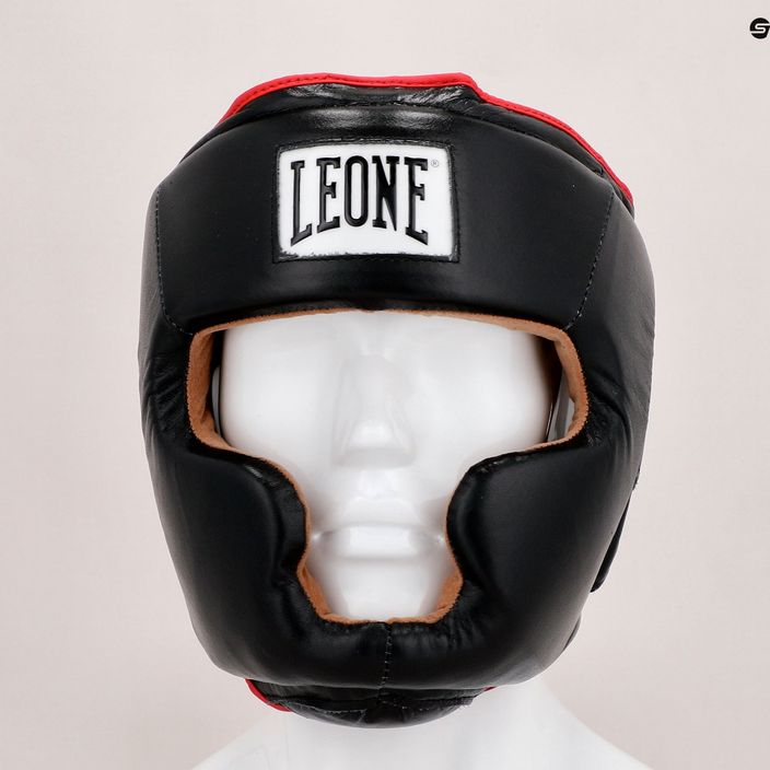 Шолом для боксу LEONE Full Cover чорний CS426 7