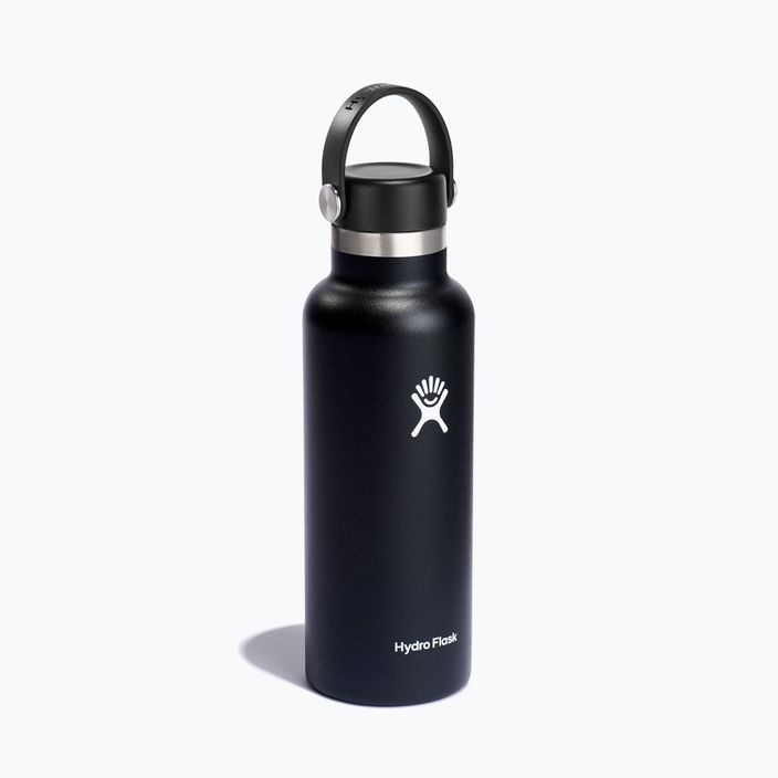 Термопляшка Hydro Flask Standard Flex 530 ml чорна S18SX001 2